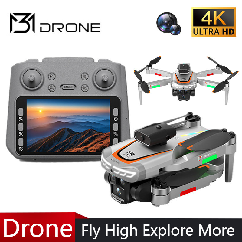 Drone Camera With Gimbal - Drone professionnel M3 4K HD, photographie