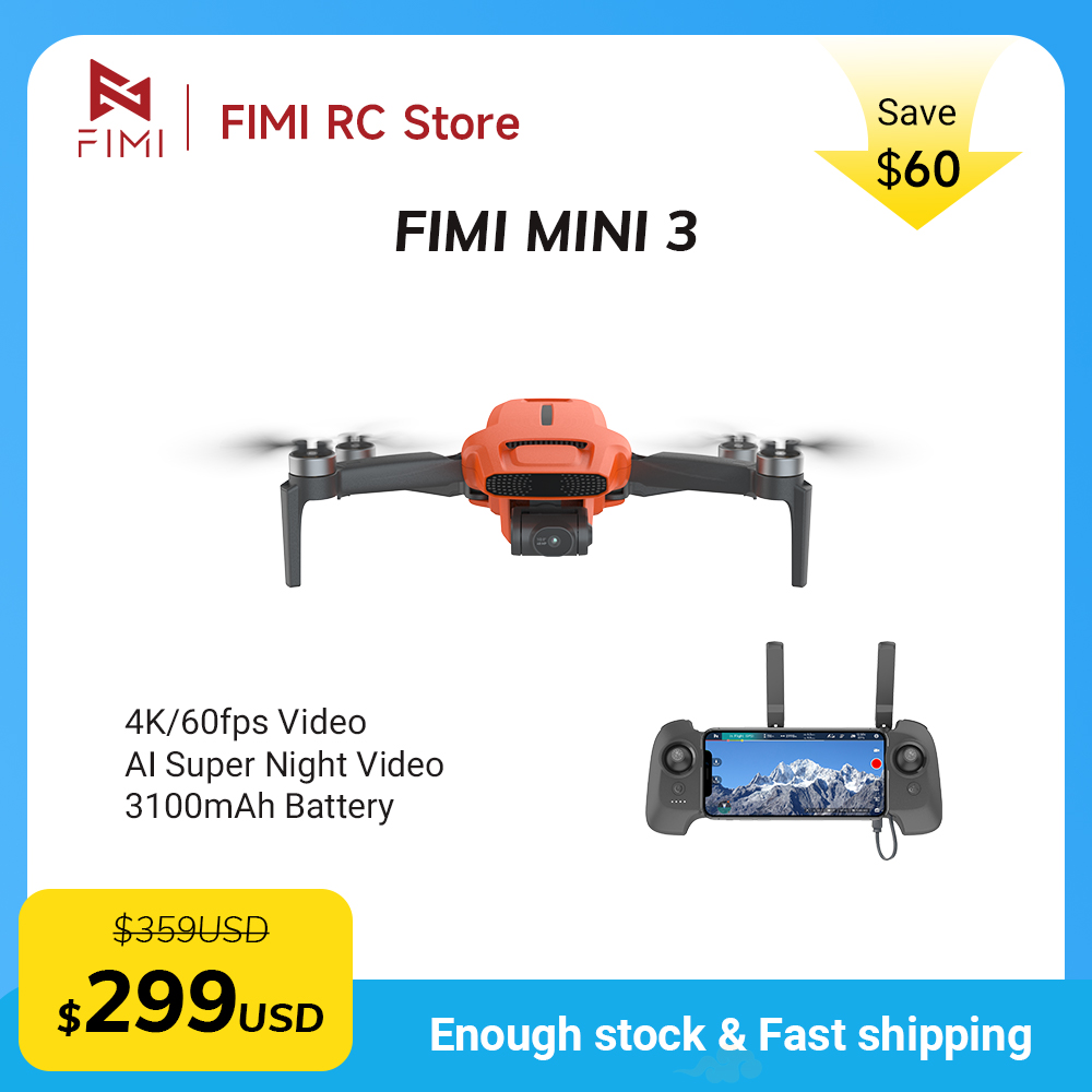 Drone Camera With Gimbal - Drone FIMI MINI 3 avec caméra