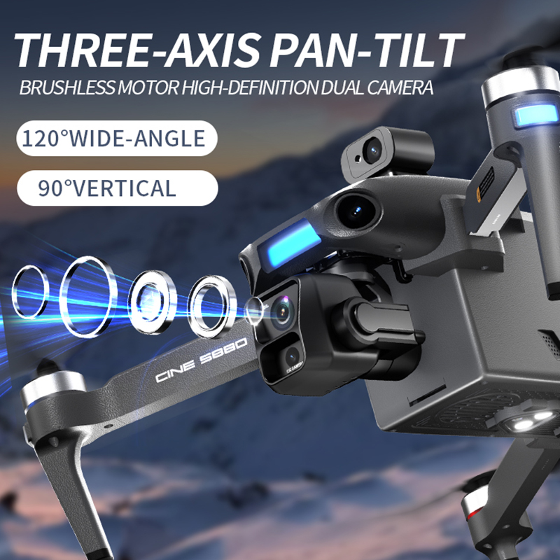 Nouveau drone 8K à double camé - Drone Camera Mount avis et prix