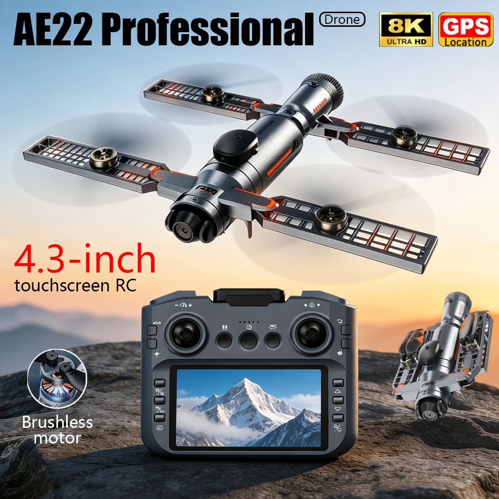 Drone pliable AE22 PRO MAX amé - Drone Camera Waterproof avis et prix