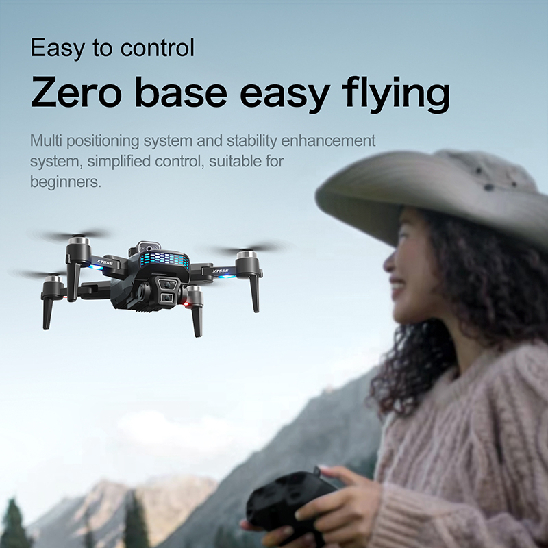 Nouveau drone RC GPS XT555 ave - Drone Camera Professional avis et prix