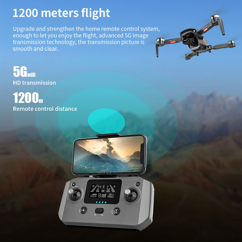 Drone L106 Pro 3 5G WIFI FPV P - Drone Camera Professional avis et prix