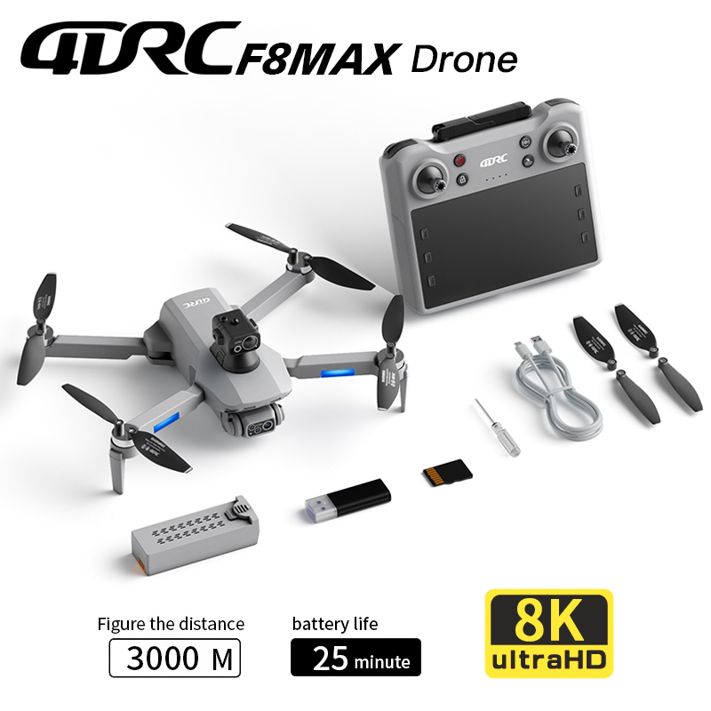 Drone GPS F8 MAX, caméra profe - Drone Camera Mount avis et prix