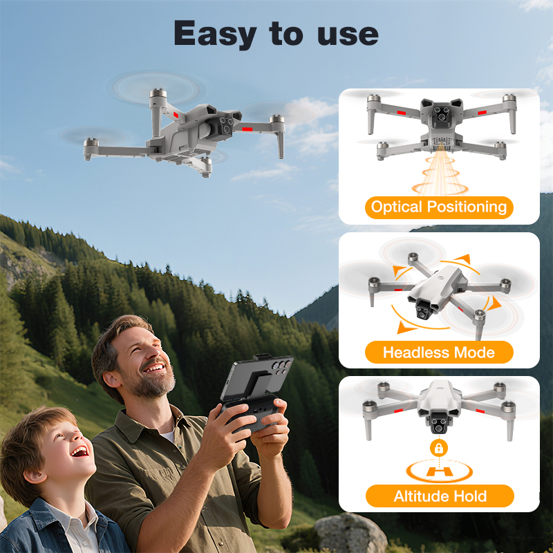 NOUVEAU Drone L017 Pro Brushle - Drone Camera Mount avis et prix