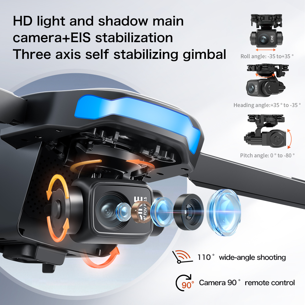 Nouveau drone S-X1 MAX GPS 8K  - Drone Camera Mount avis et prix